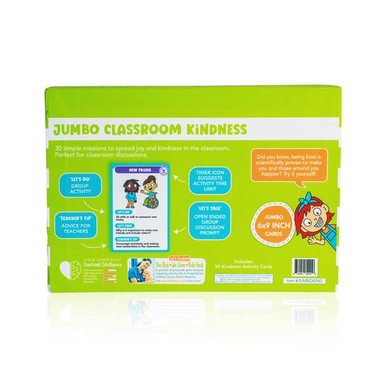 Open the Joy Jumbo Classroom Kindness Cards Set